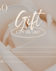 Terri Skincare Gift Certificates